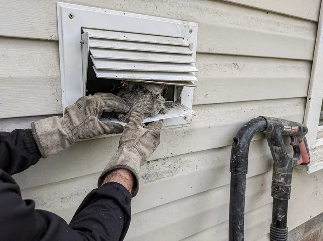 Dryer Exhaust Vent Cleaning in East Haven