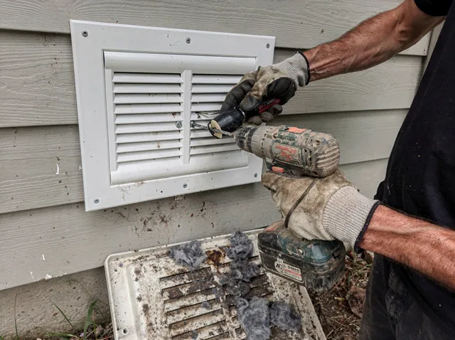 Dryer Vent Cover Replacement in East Haven