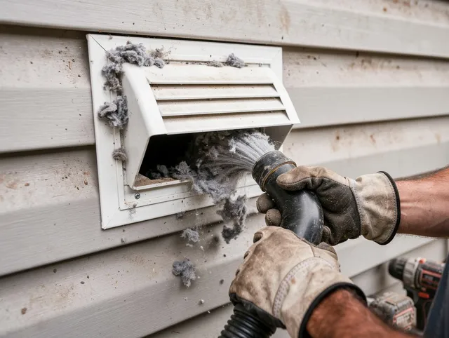 Professional dryer vent cleaning by East Haven Dryer Vent Cleaning in East Haven